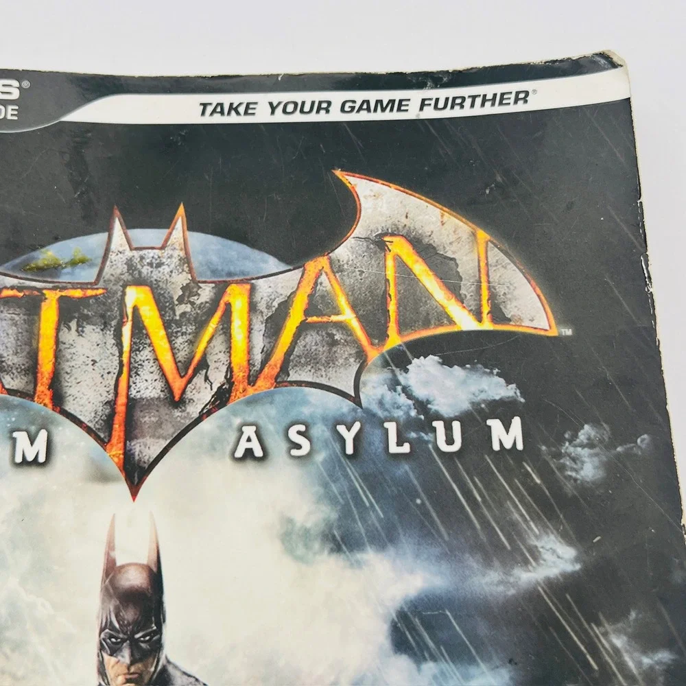 Batman Arkham Asylum BradyGames Signature Series Strategy Guide PS3 Xbox 360 PC